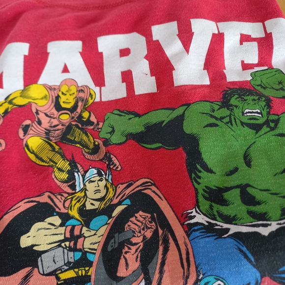 Women's long sleeve Marvel heroes shirt sweater comics SMALL S hulk thor iron - Picture 5 of 11